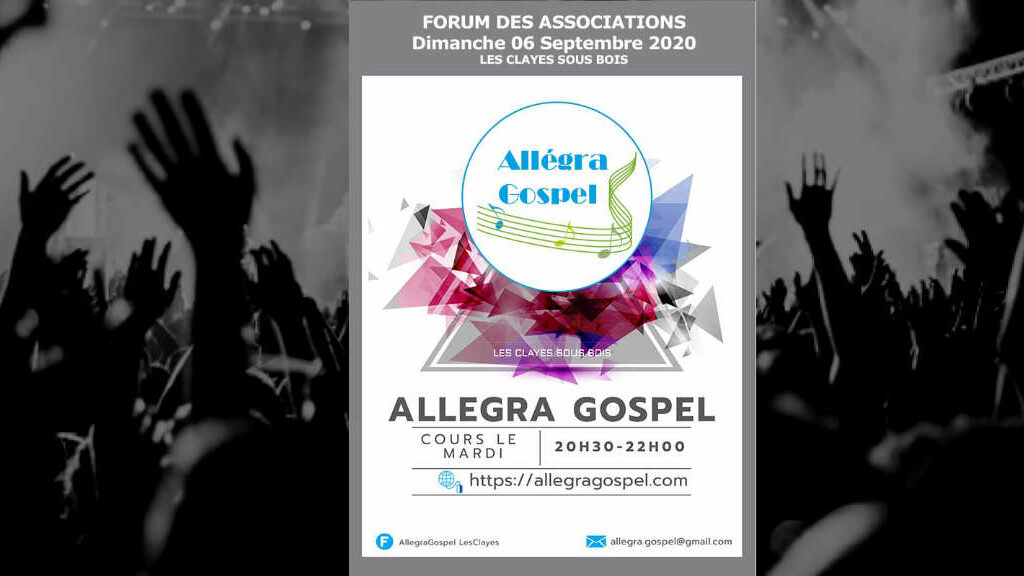 Forum des associations 2020 ALLEGRA GOSPEL