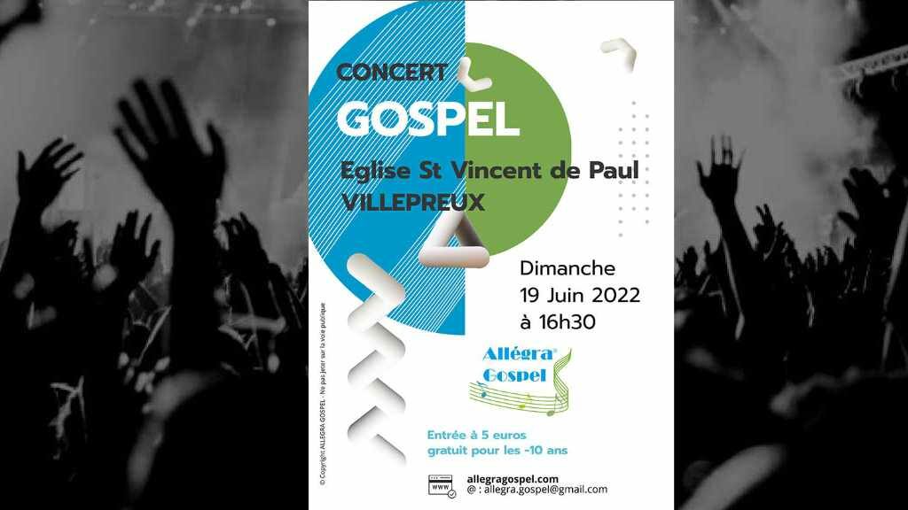 Concert Villepreux 2022 ALLEGRA GOSPEL