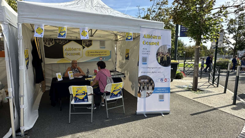 ALLEGRA GOSPEL - Forum 6 septembre 2025 - LES CLAYES SOUS BOIS