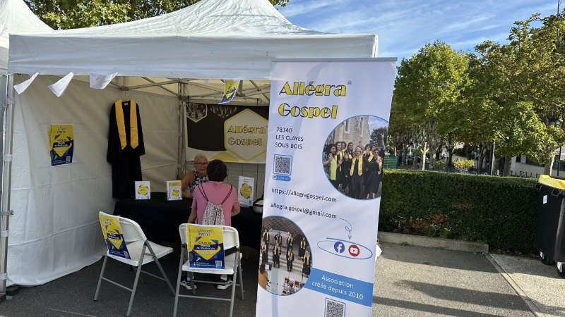 ALLEGRA GOSPEL - Forum 6 septembre 2025 - LES CLAYES SOUS BOIS