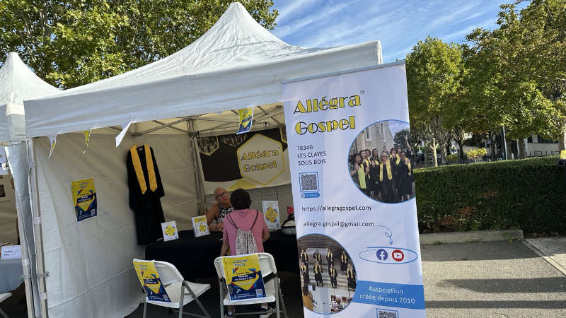 ALLEGRA GOSPEL - Forum 6 septembre 2025 - LES CLAYES SOUS BOIS