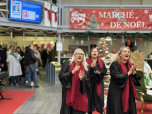 Concert 2023 ALLEGRA GOSPEL au marché de Noël de Voisins le Bretonneux